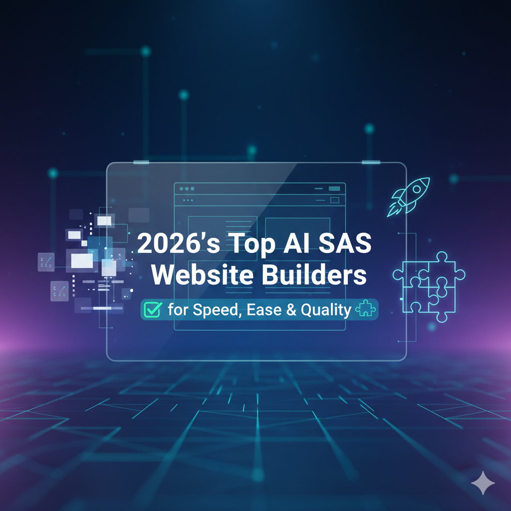 2026’s Top AI SaaS Website Builders for Speed, Ease & Quality