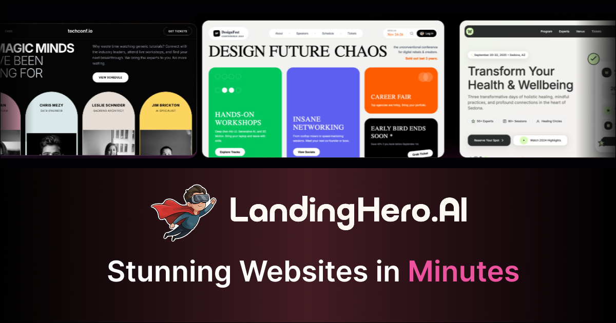 LandingHero AI Screenshot